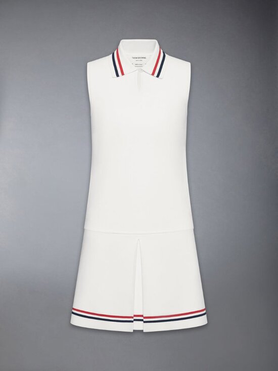 Thom Browne Dresses & Skirts - Thom Browne Stripe Pleated Tennis Mini Dress